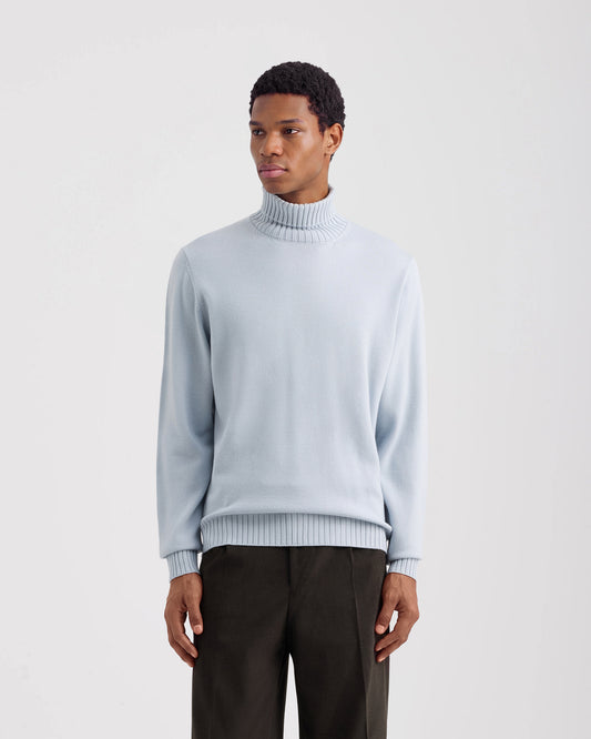Turtleneck sweater Grigio Chiaro | Filippo De Laurentiis