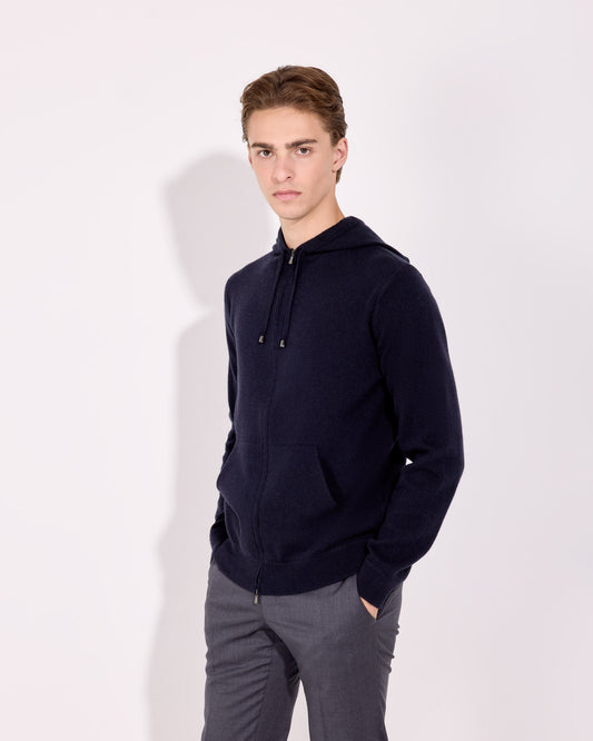 Hooded Sweatshirt style Full-zip