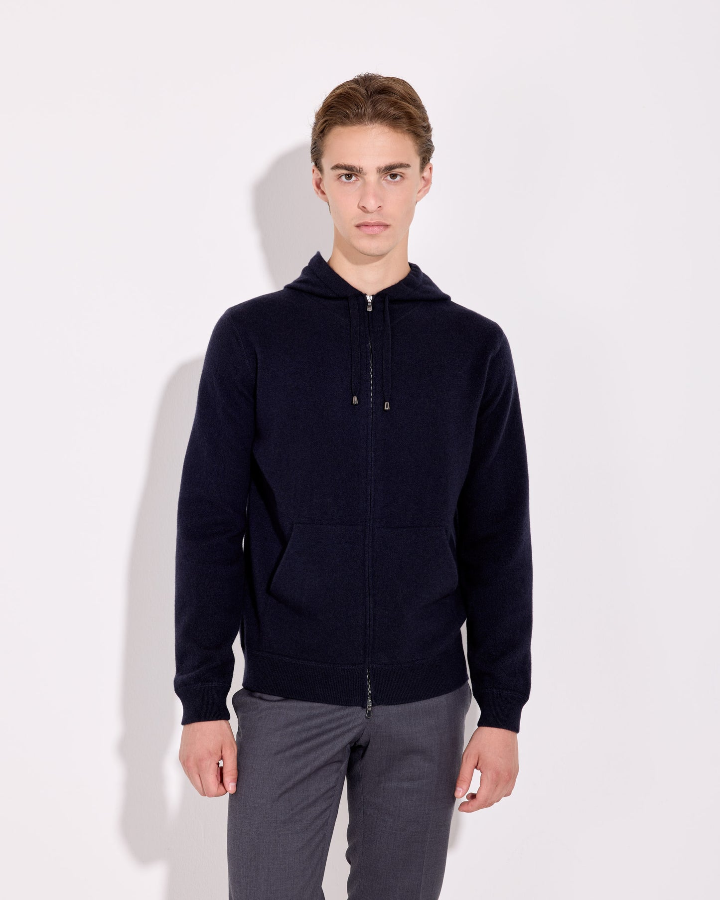 Fullzip cappuccio stile felpa