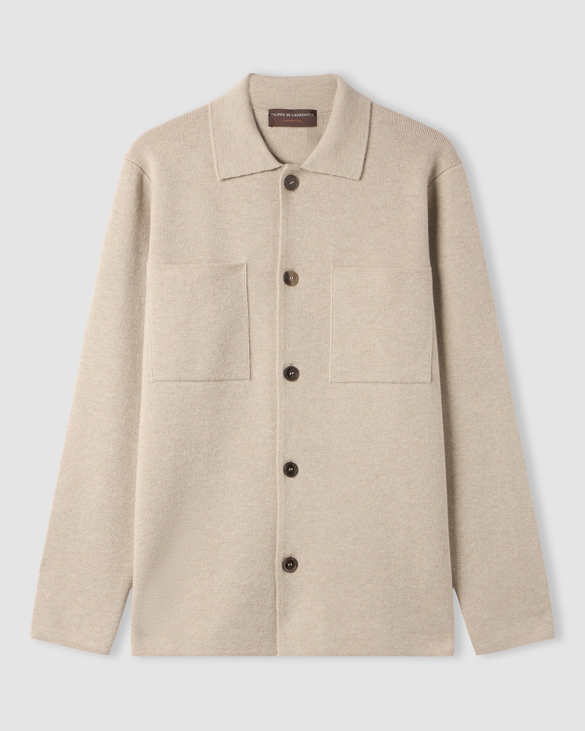 Overshirt ECRU | Filippo De Laurentiis