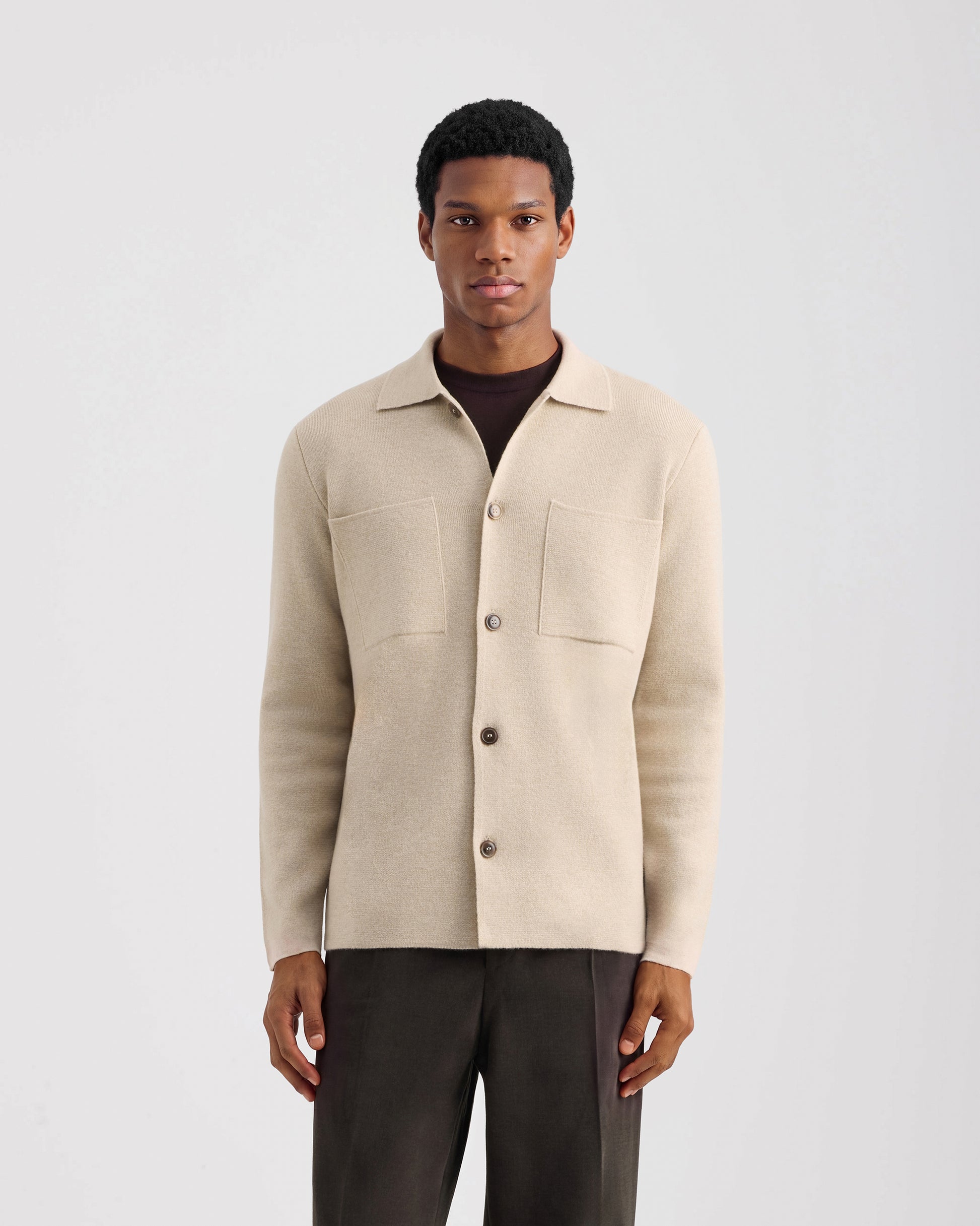 Overshirt ECRU | Filippo De Laurentiis