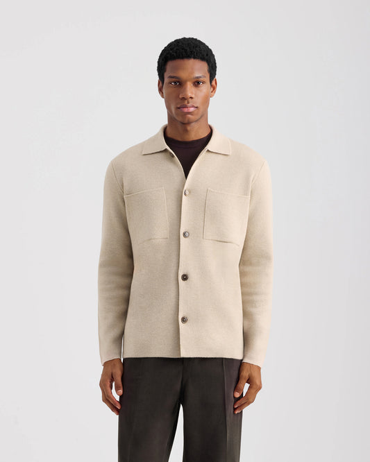 Overshirt ECRU | Filippo De Laurentiis