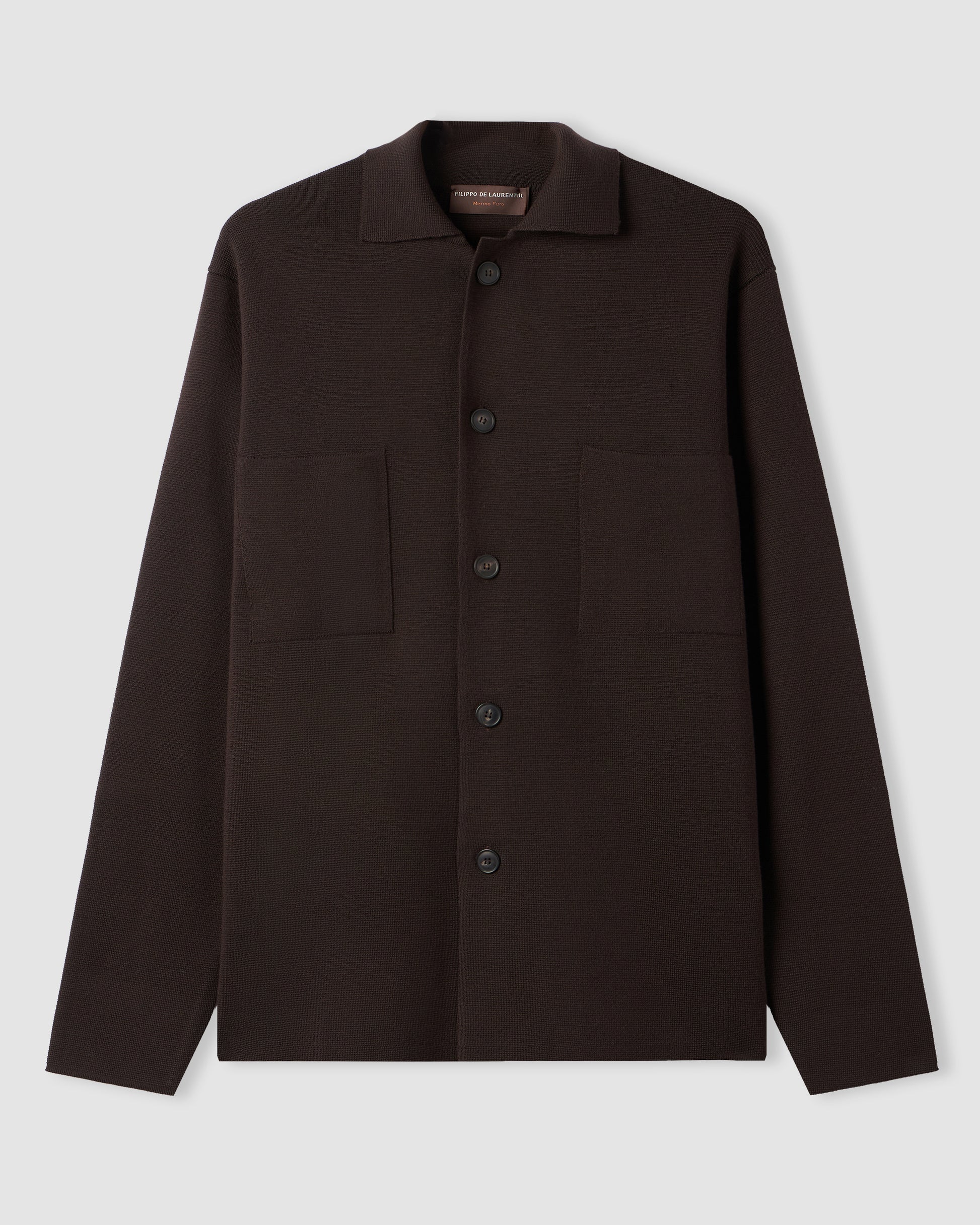 Overshirt BROWN | Filippo De Laurentiis