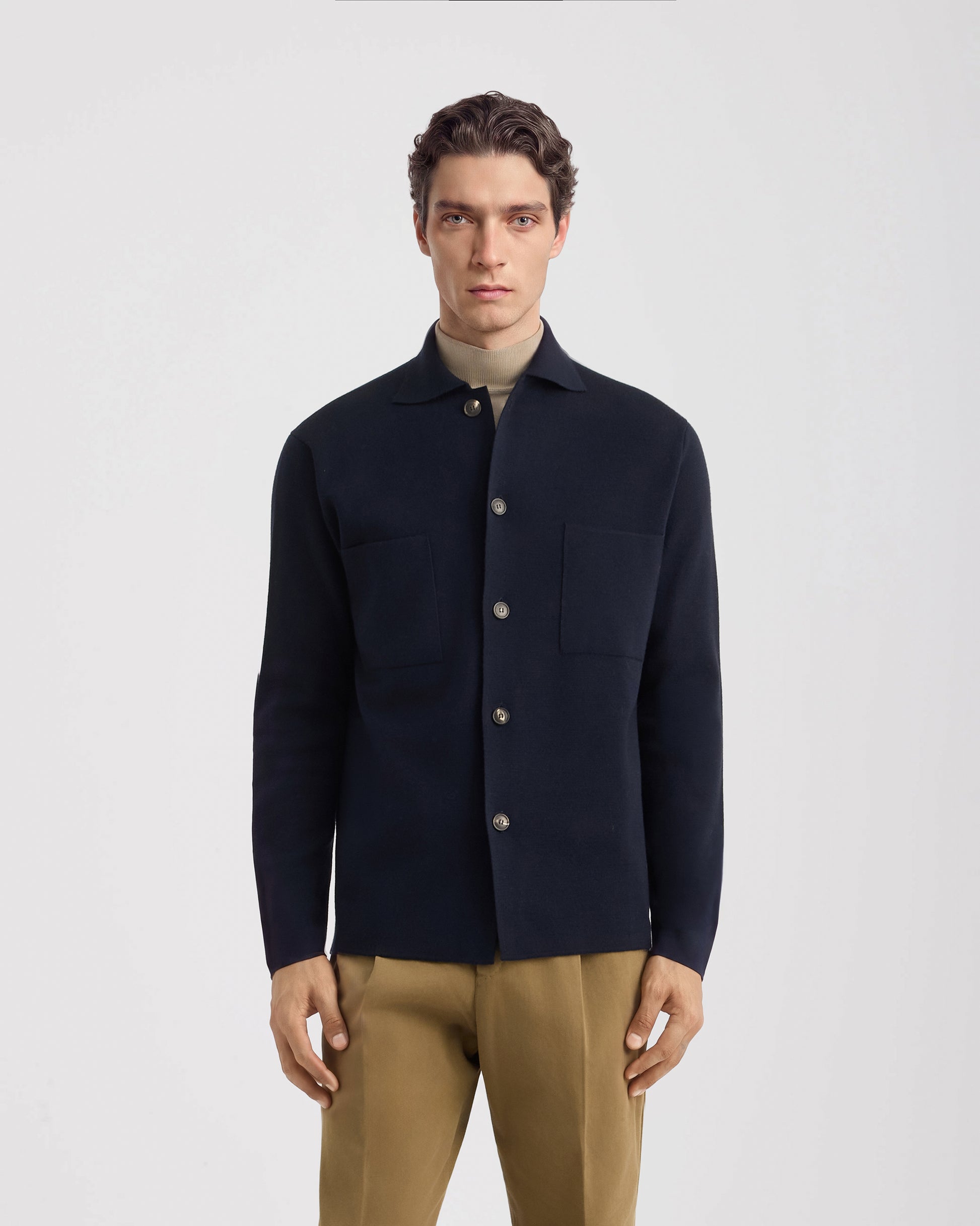 Field jacket Blu Navy | Filippo De Laurentiis