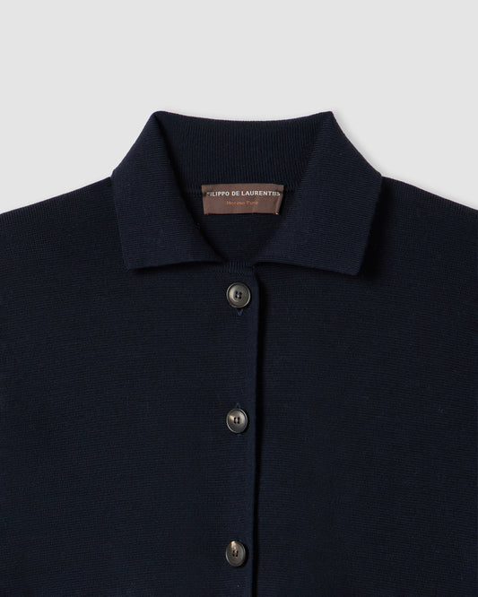 Field jacket NAVY BLUE | Filippo De Laurentiis