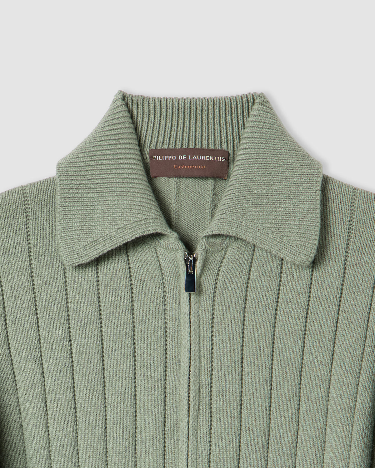 Fullzip manica lunga collo polo |1521274|