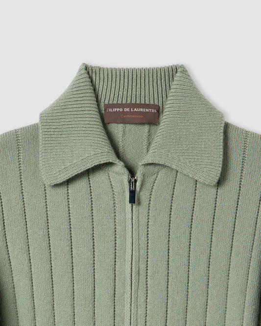 Fullzip manica lunga collo polo Senecio | Filippo De Laurentiis