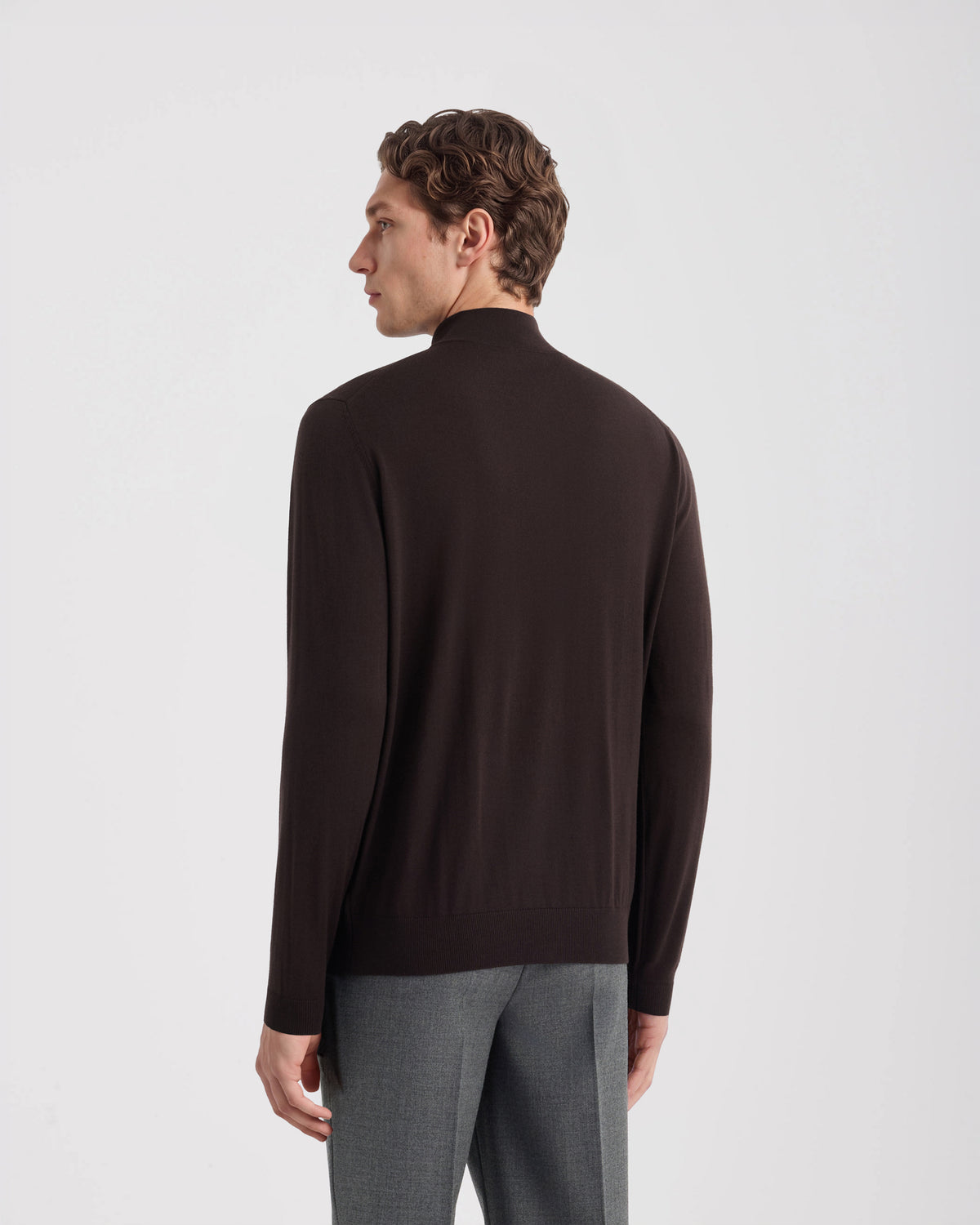 Full-zip sweater