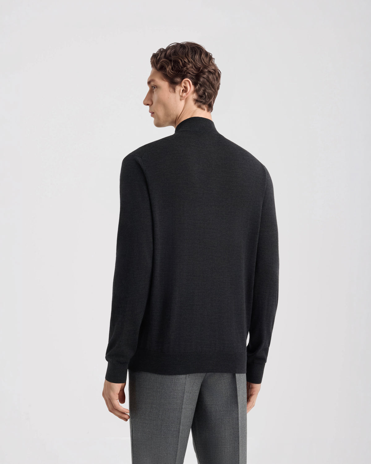 Full-zip sweater
