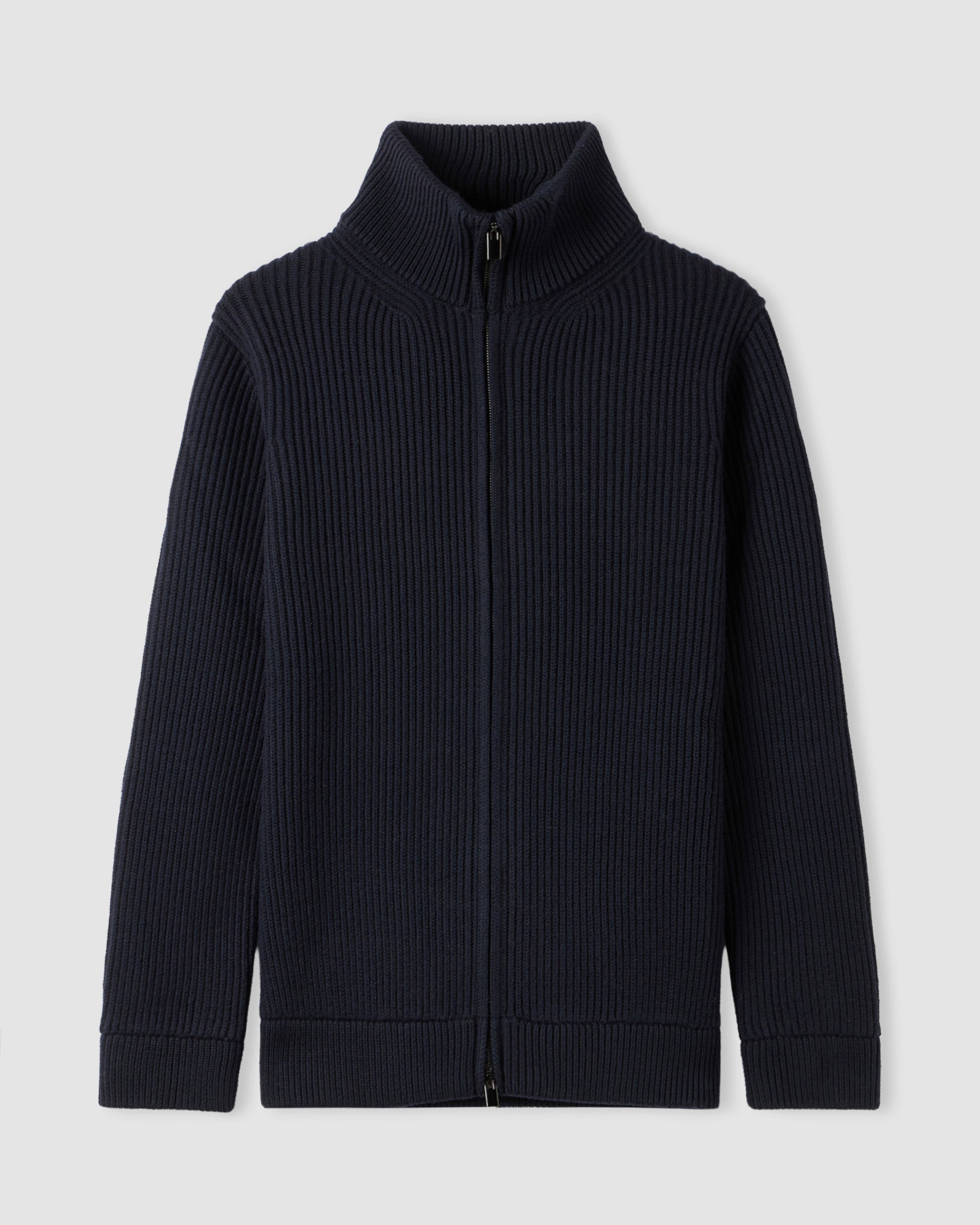 Fullzip manica lunga Blu Navy | Filippo De Laurentiis