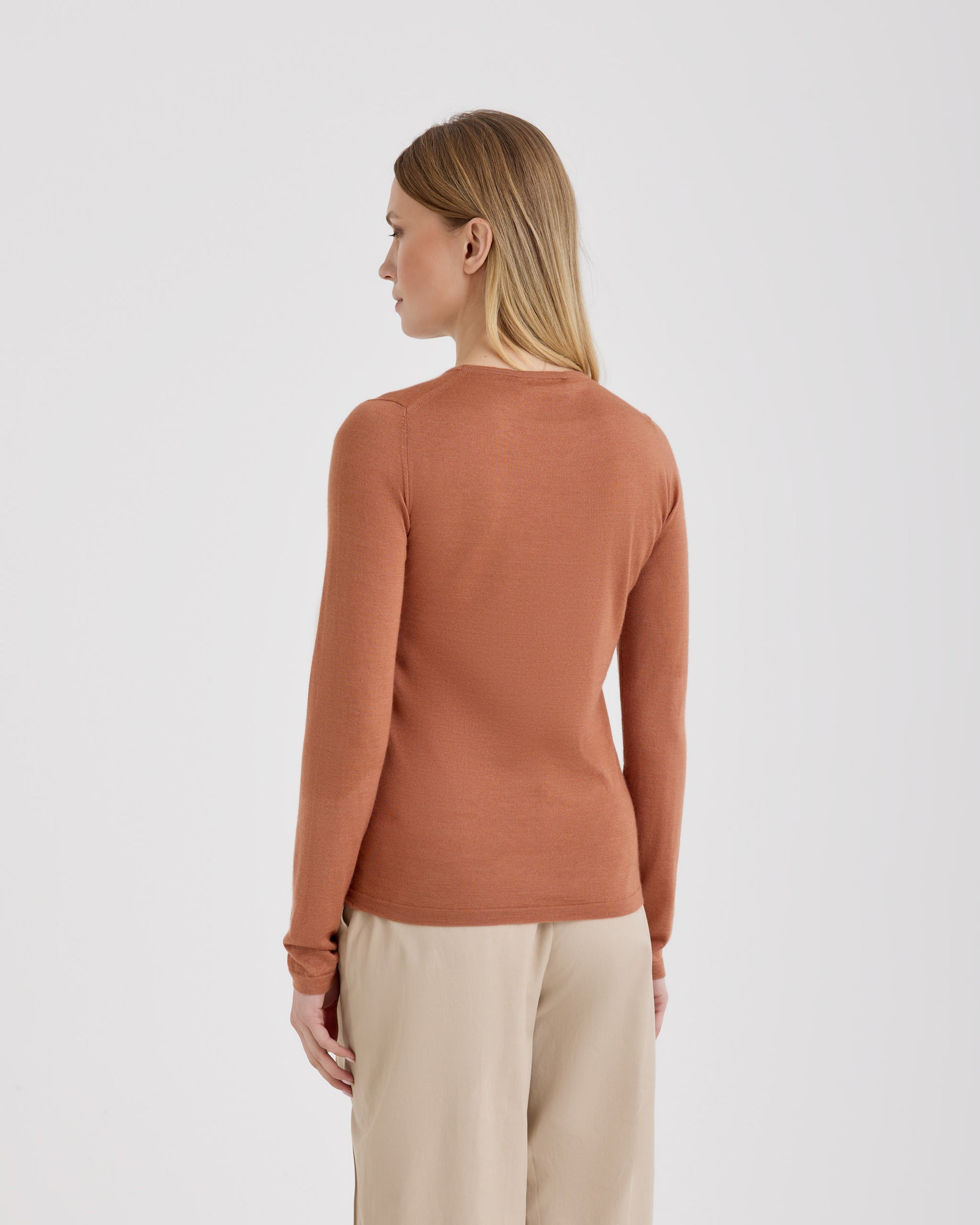 Crewneck RUST | Filippo De Laurentiis