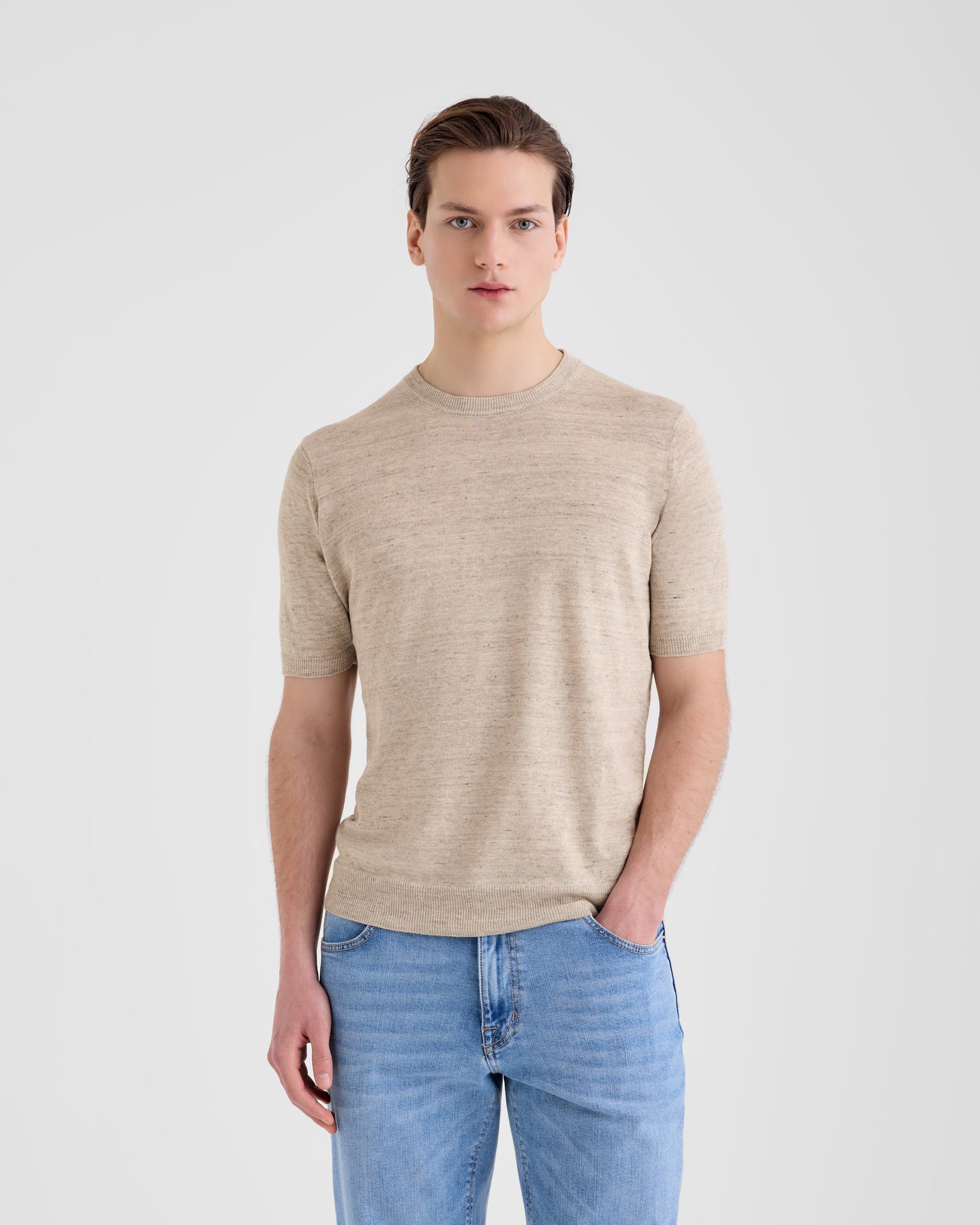 Girocollo Beige | Filippo De Laurentiis