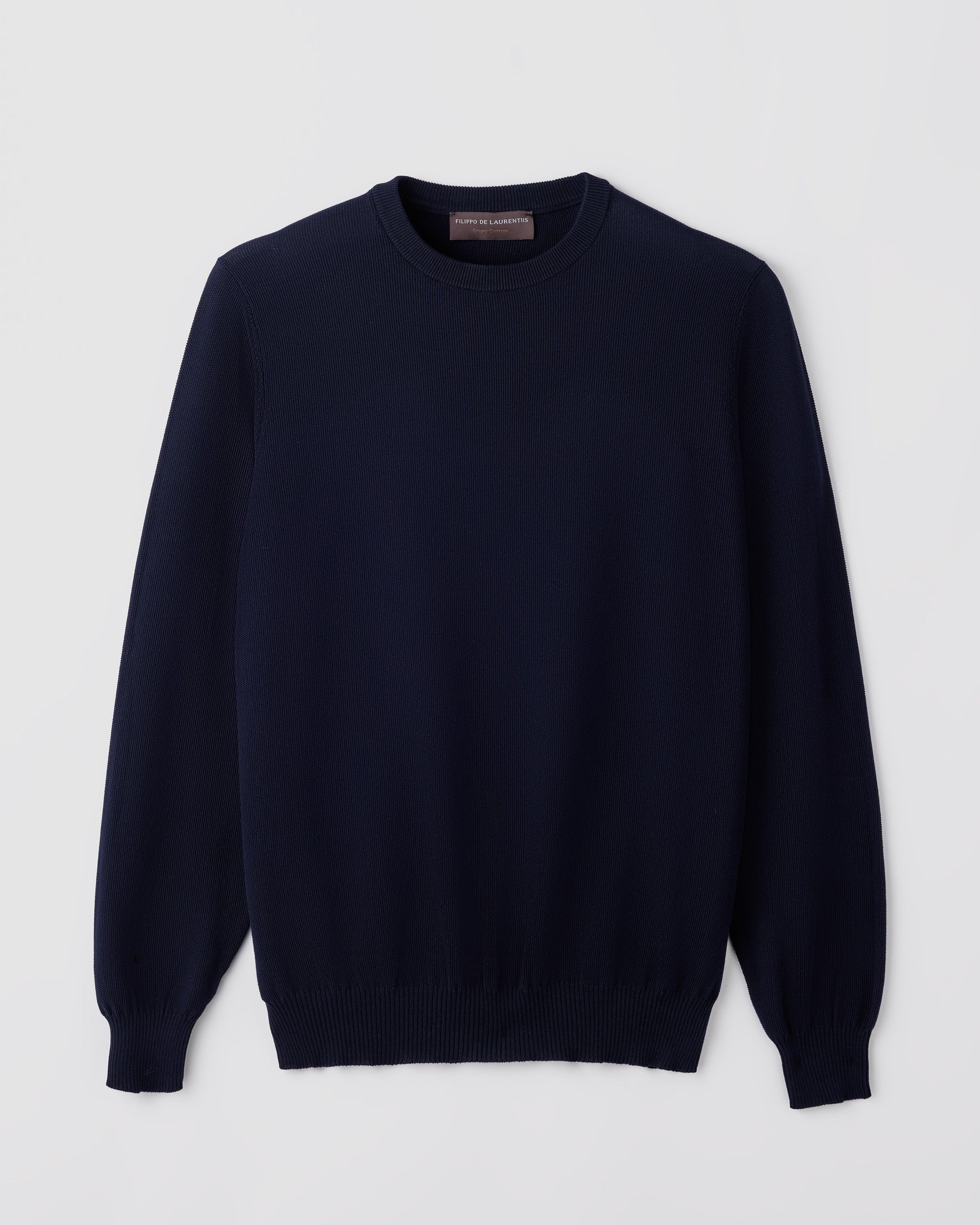Crewneck NAVY BLUE | Filippo De Laurentiis