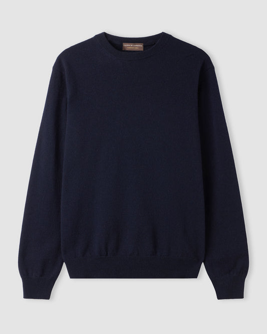 Girocollo manica lunga Blu Navy | Filippo De Laurentiis