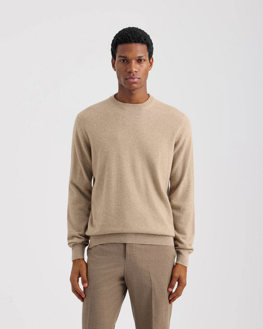 Girocollo manica lunga Beige | Filippo De Laurentiis