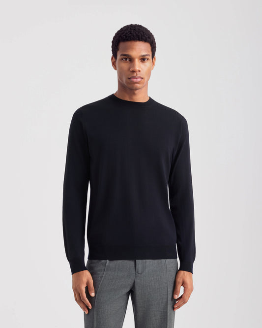Girocollo Blu navy | Filippo De Laurentiis
