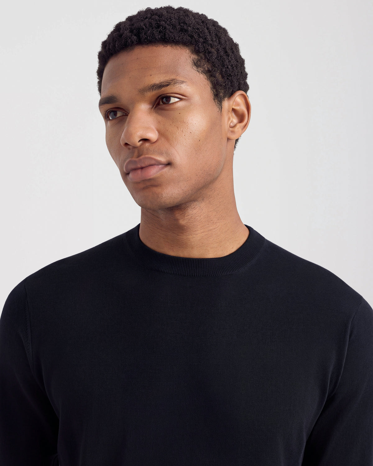 Girocollo Blu navy | Filippo De Laurentiis