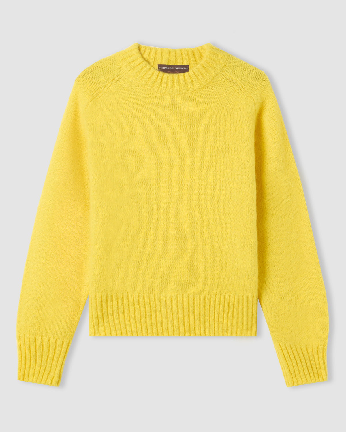 Girocollo manica martello Limone | Filippo De Laurentiis