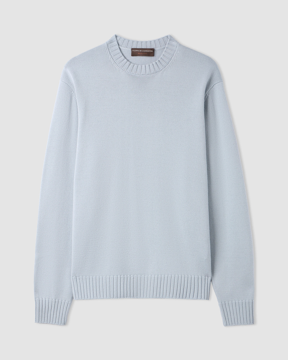 Crewneck sweater Grigio Chiaro | Filippo De Laurentiis