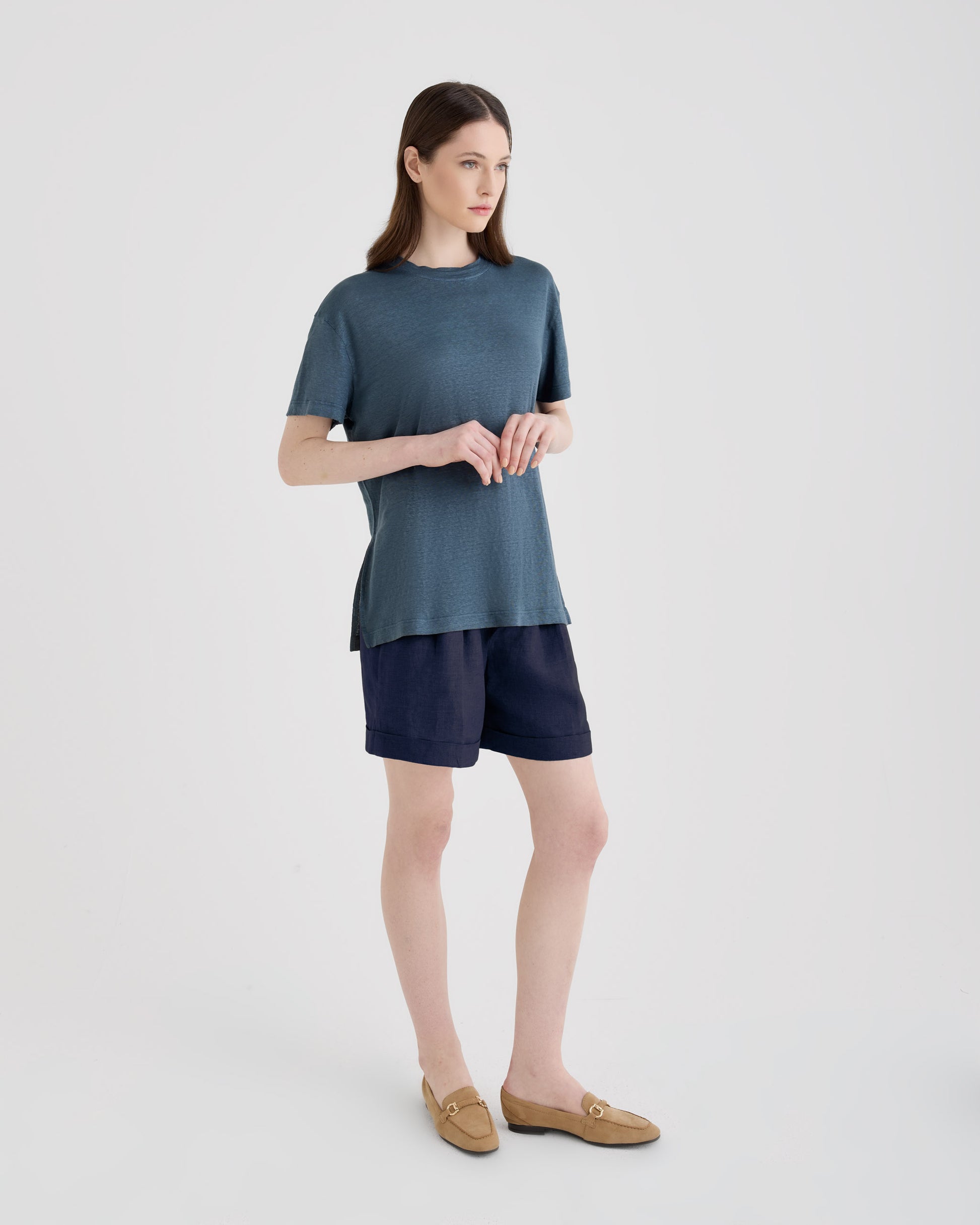 Bermuda pant BLUE NAVY | Filippo De Laurentiis