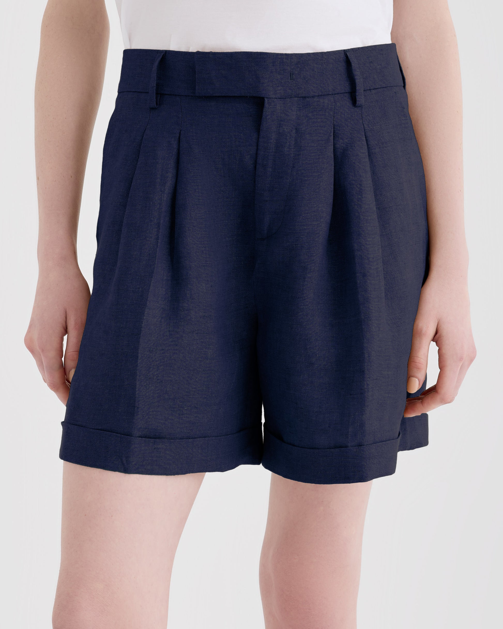 Bermuda pant BLUE NAVY | Filippo De Laurentiis