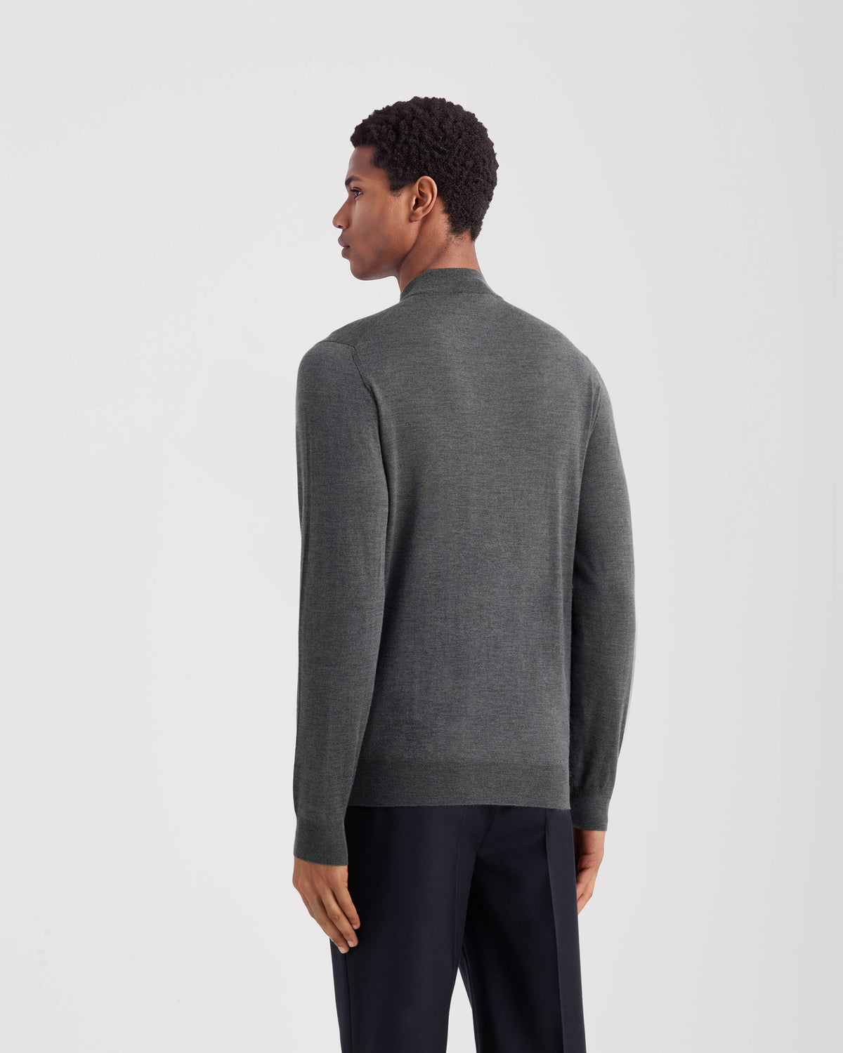 Mock neck sweater