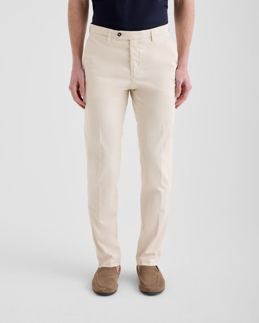 Pantalone chino Latte | Filippo De Laurentiis