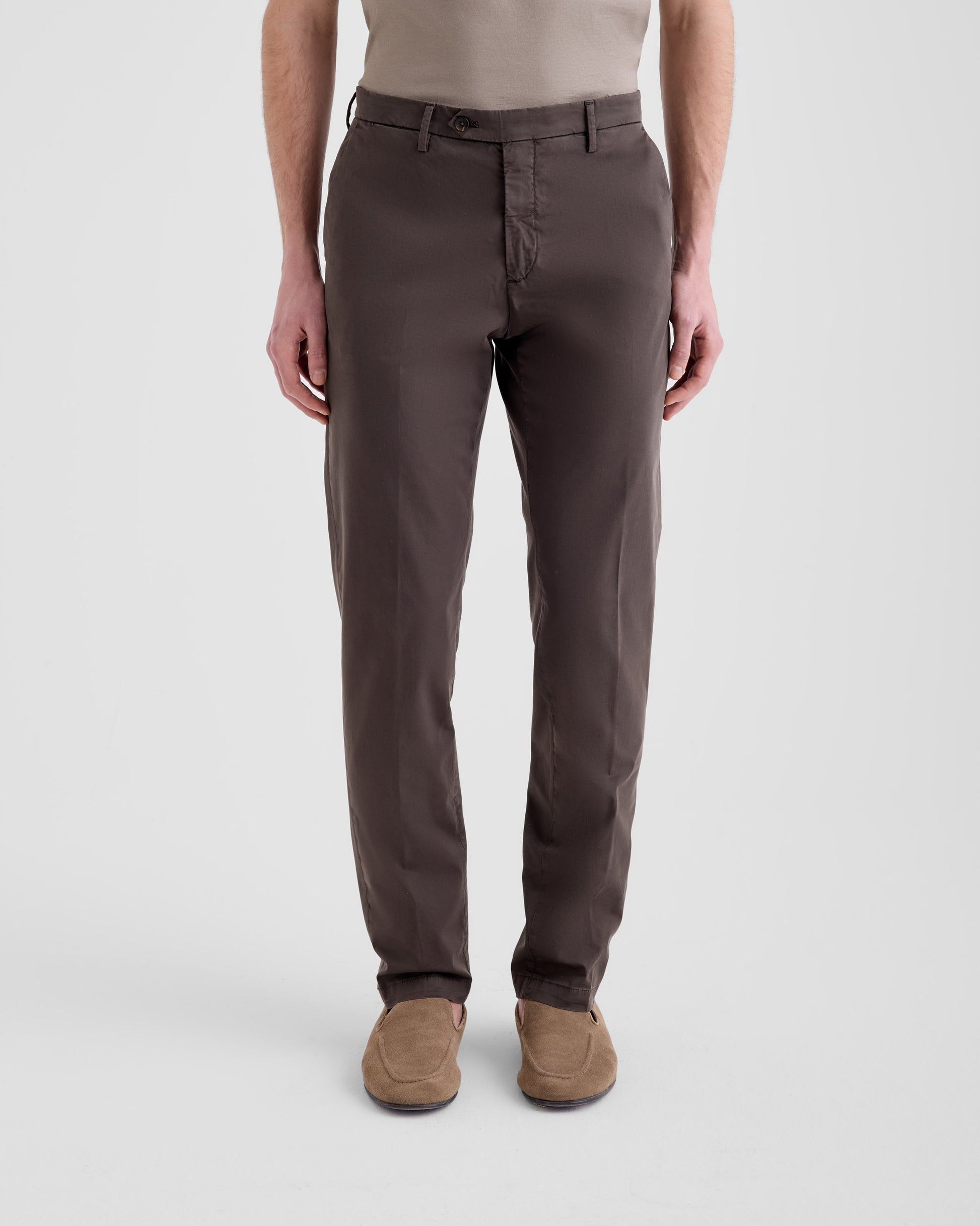 Chino trousers BROWN | Filippo De Laurentiis