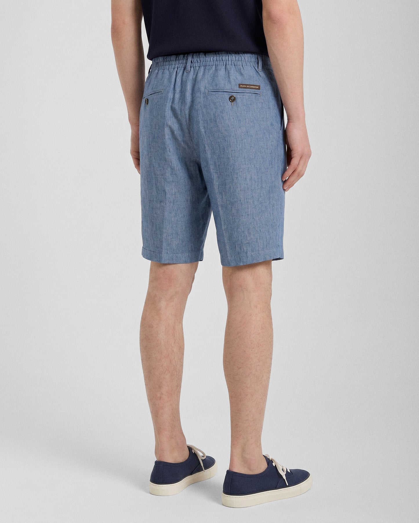 Pleated bermuda shorts |409198|