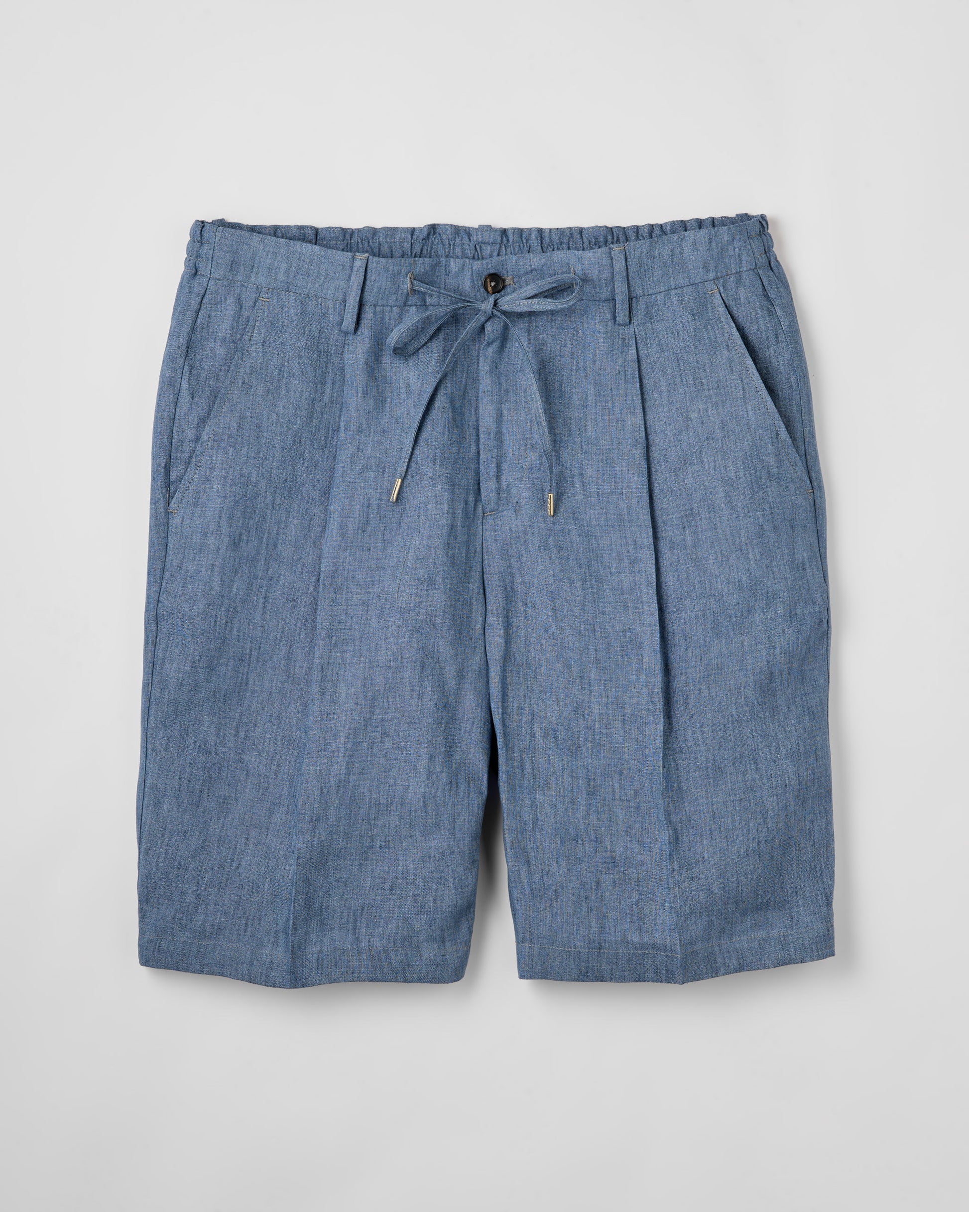 Pleated bermuda shorts carta da zucchero | Filippo De Laurentiis