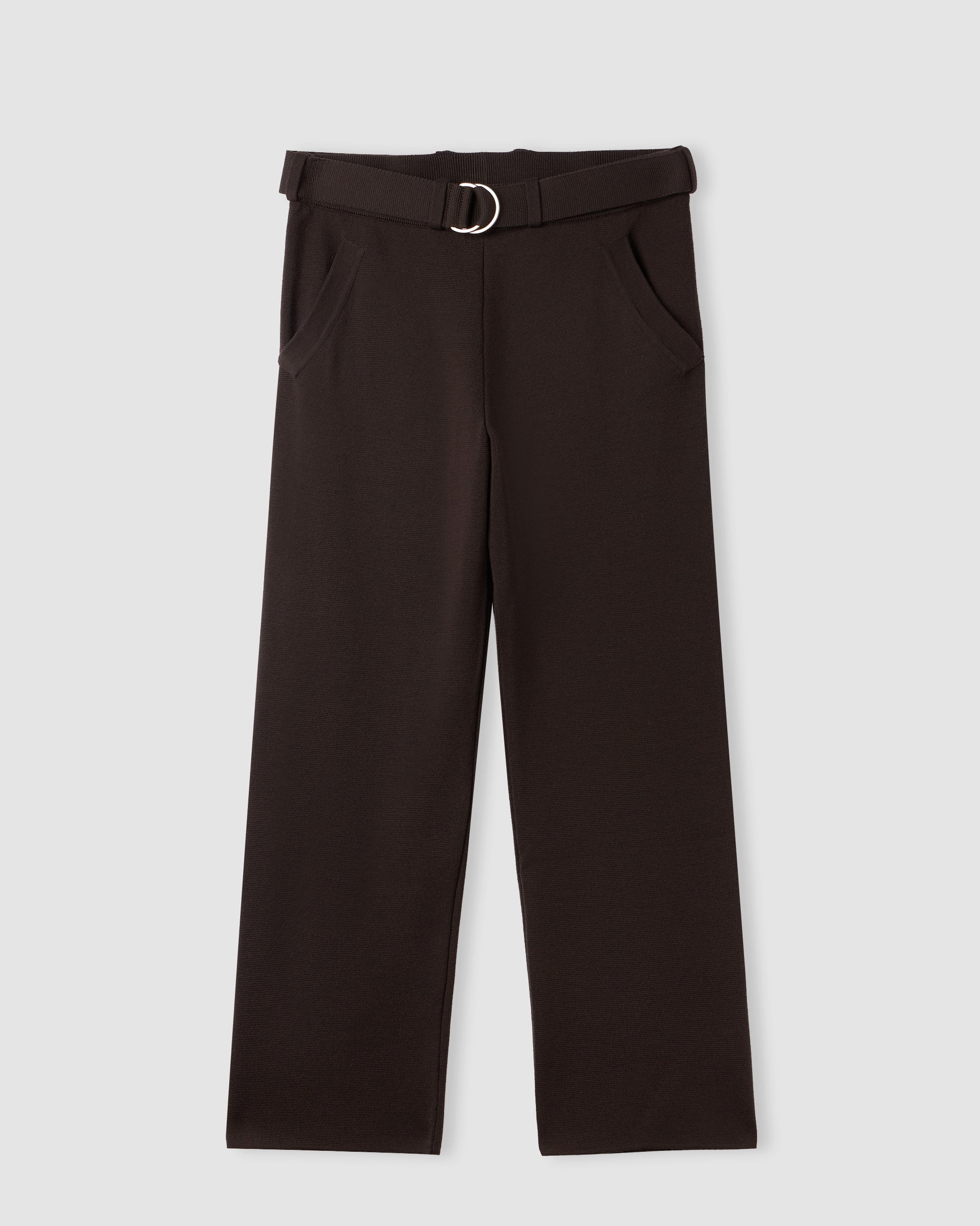 Pantalone largo Marrone | Filippo De Laurentiis