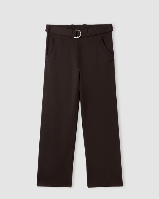 Pantalone largo Marrone | Filippo De Laurentiis