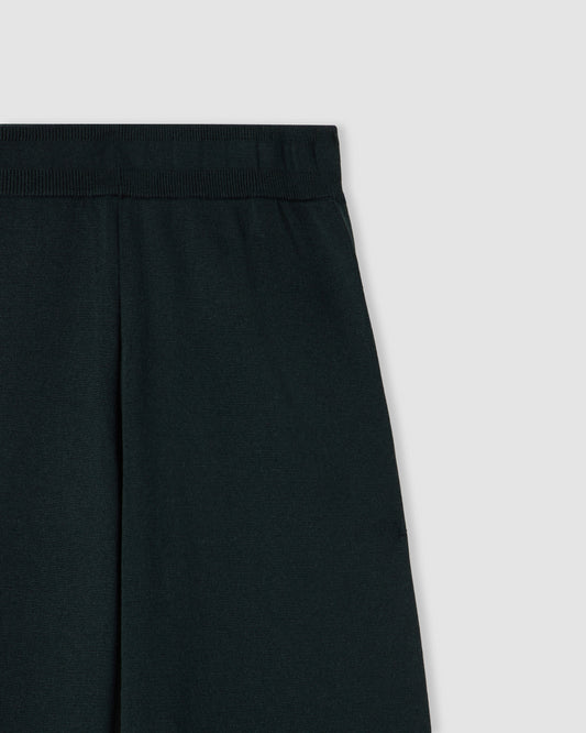 Palazzo trousers DARK GREEN | Filippo De Laurentiis