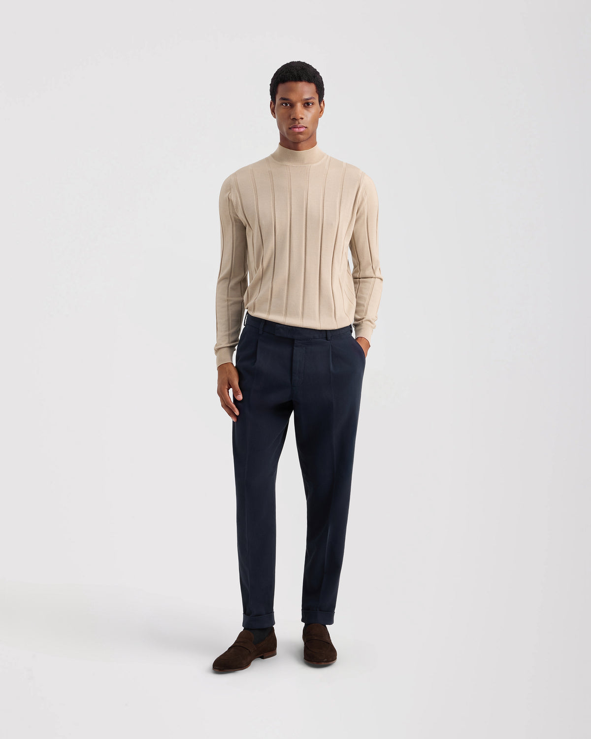 Pants NAVY | Filippo De Laurentiis