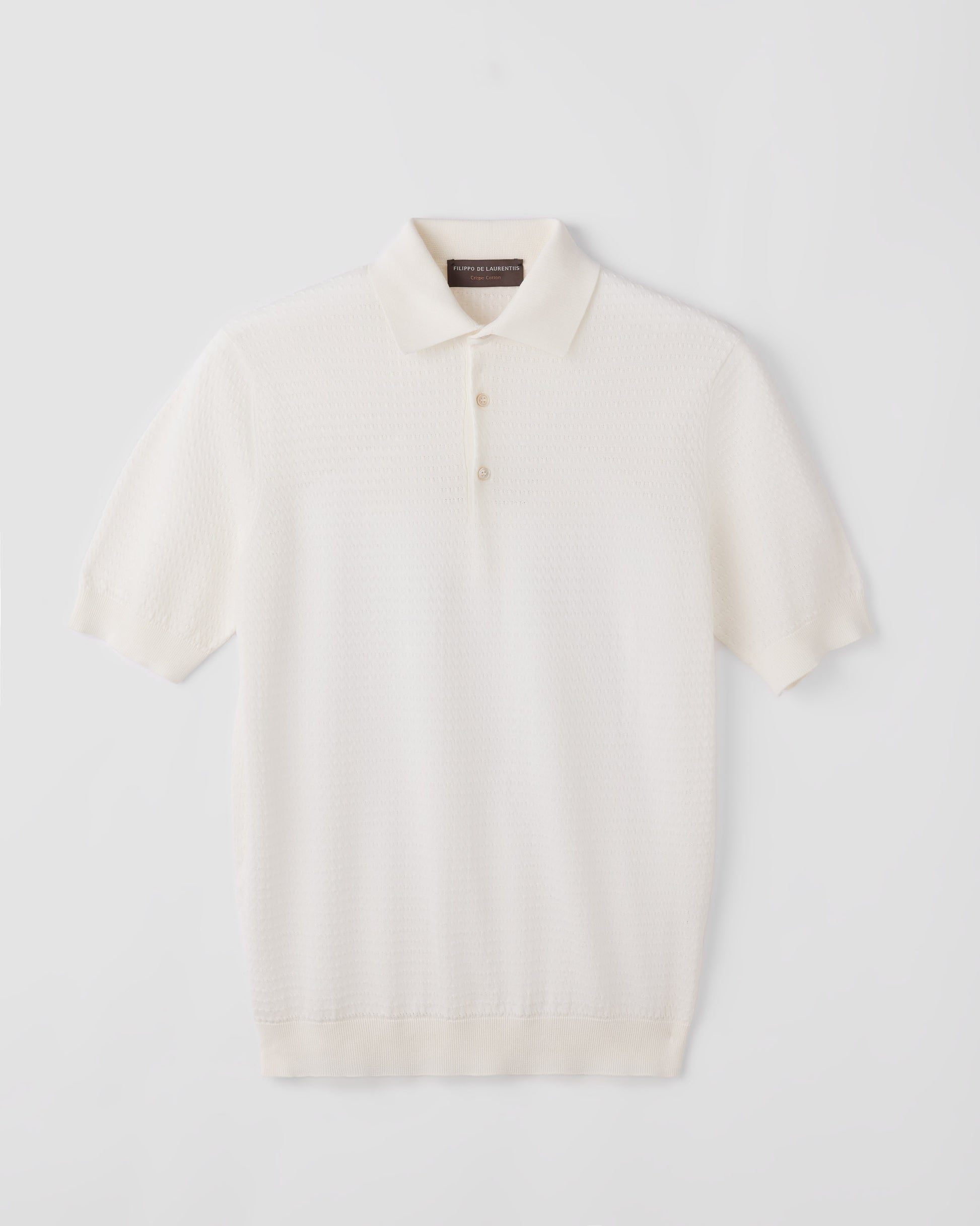 Polo shirt MILK | Filippo De Laurentiis