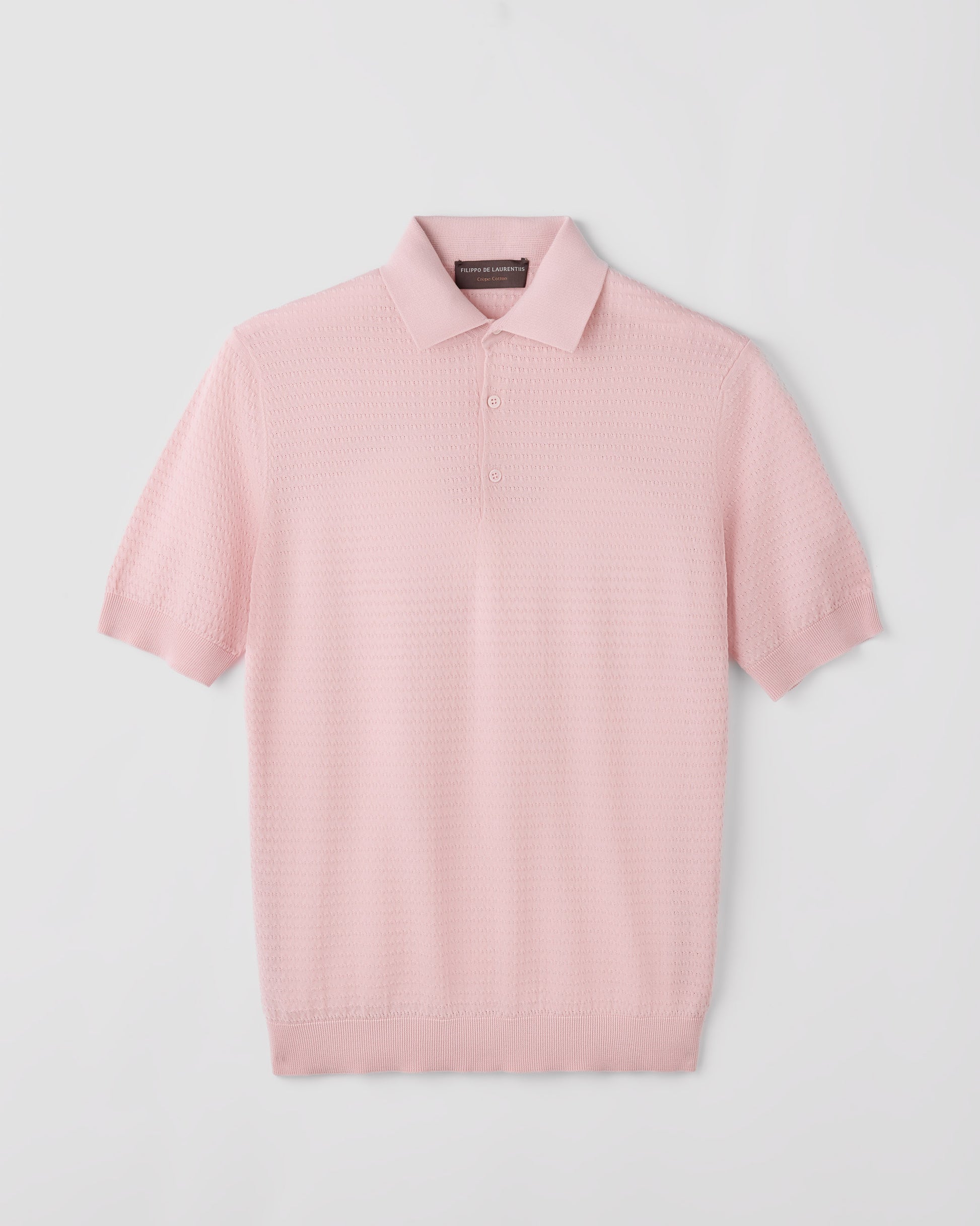 Polo shirt BABY PINK | Filippo De Laurentiis