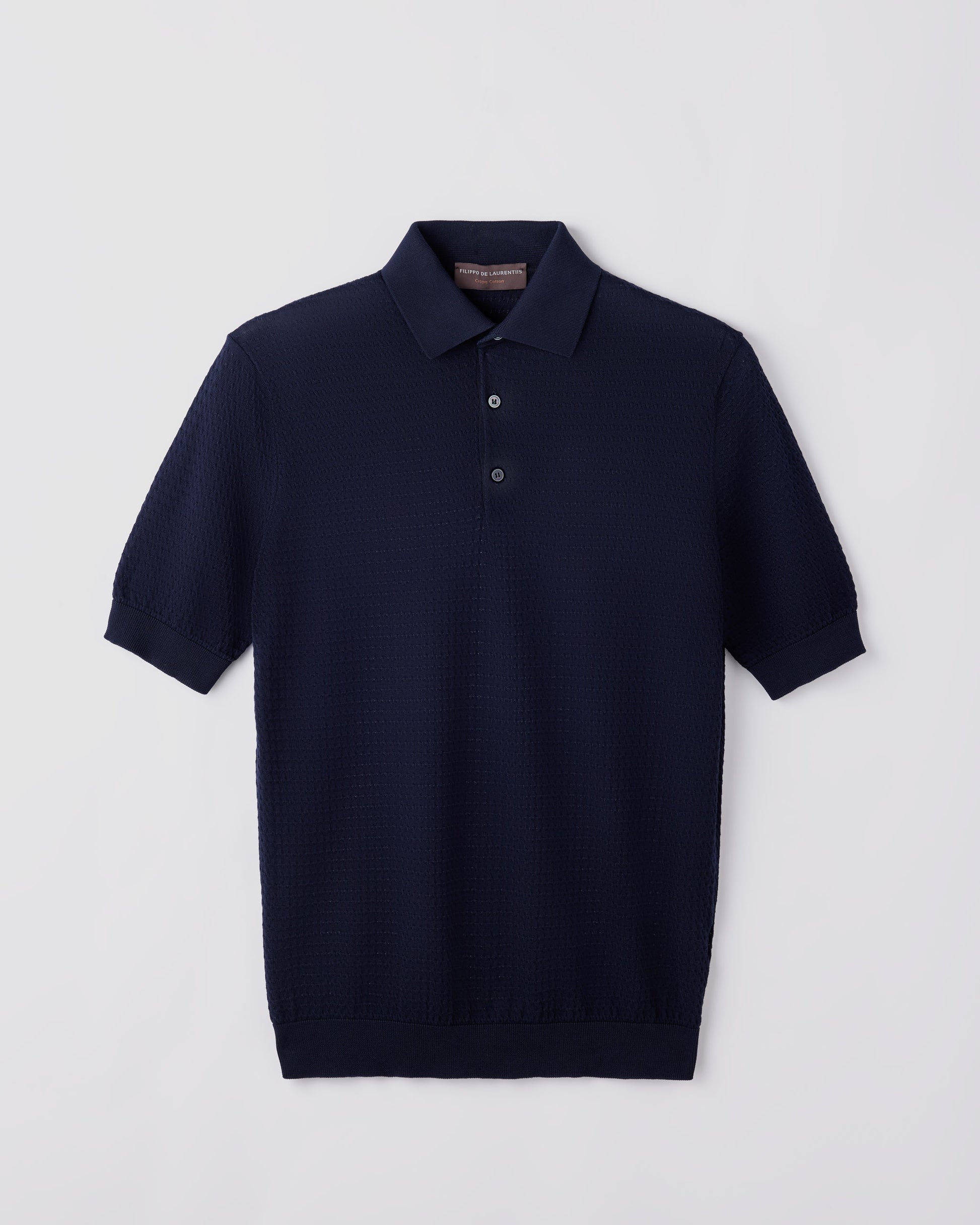 Polo shirt NAVY BLUE | Filippo De Laurentiis