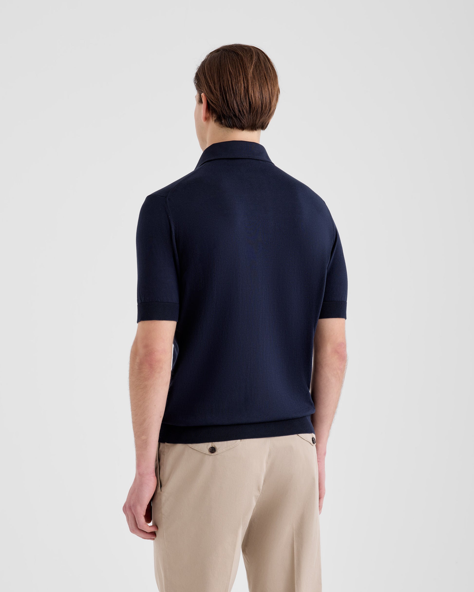 Maglia a polo Navy | Filippo De Laurentiis