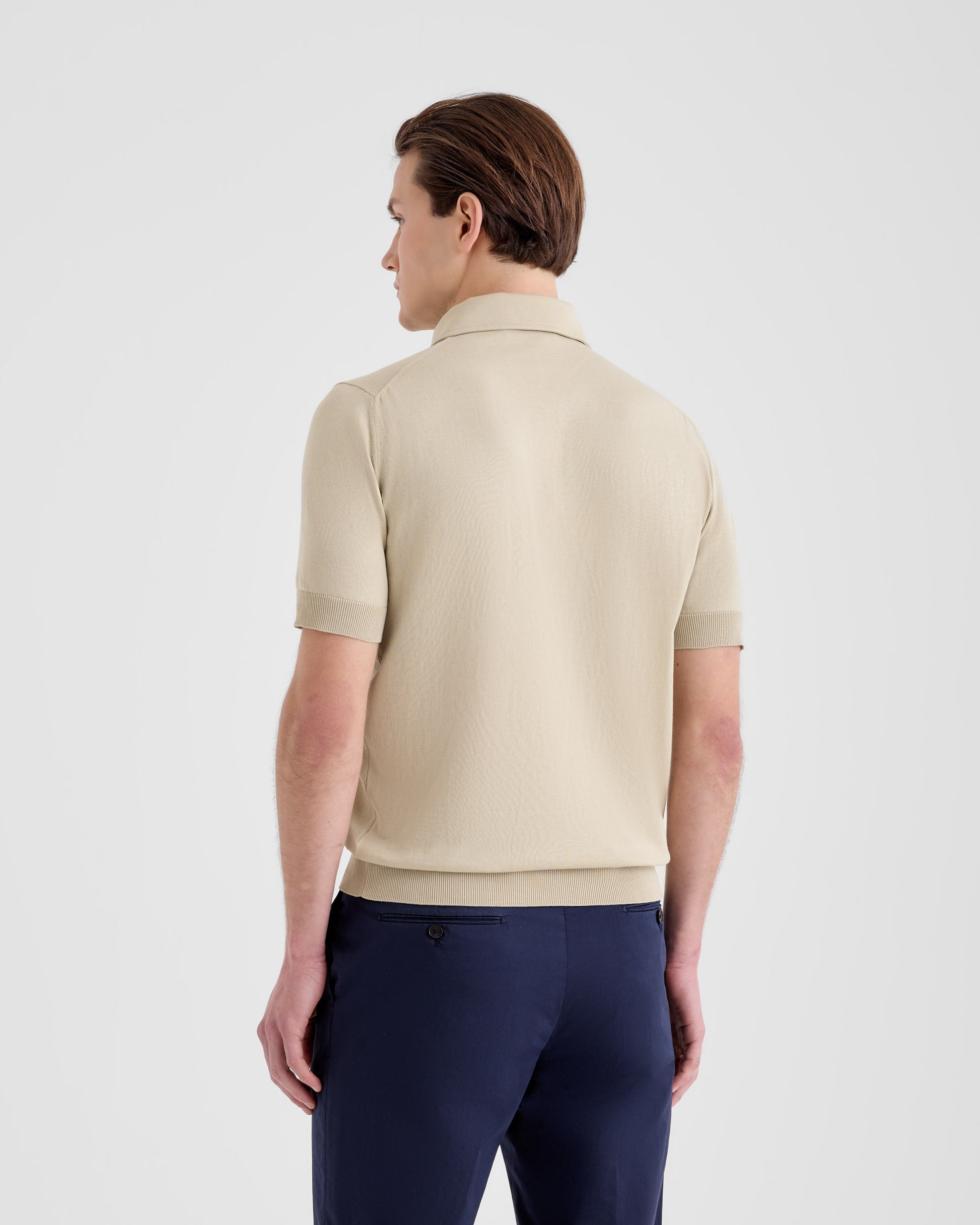 Maglia a polo Sabbia | Filippo De Laurentiis