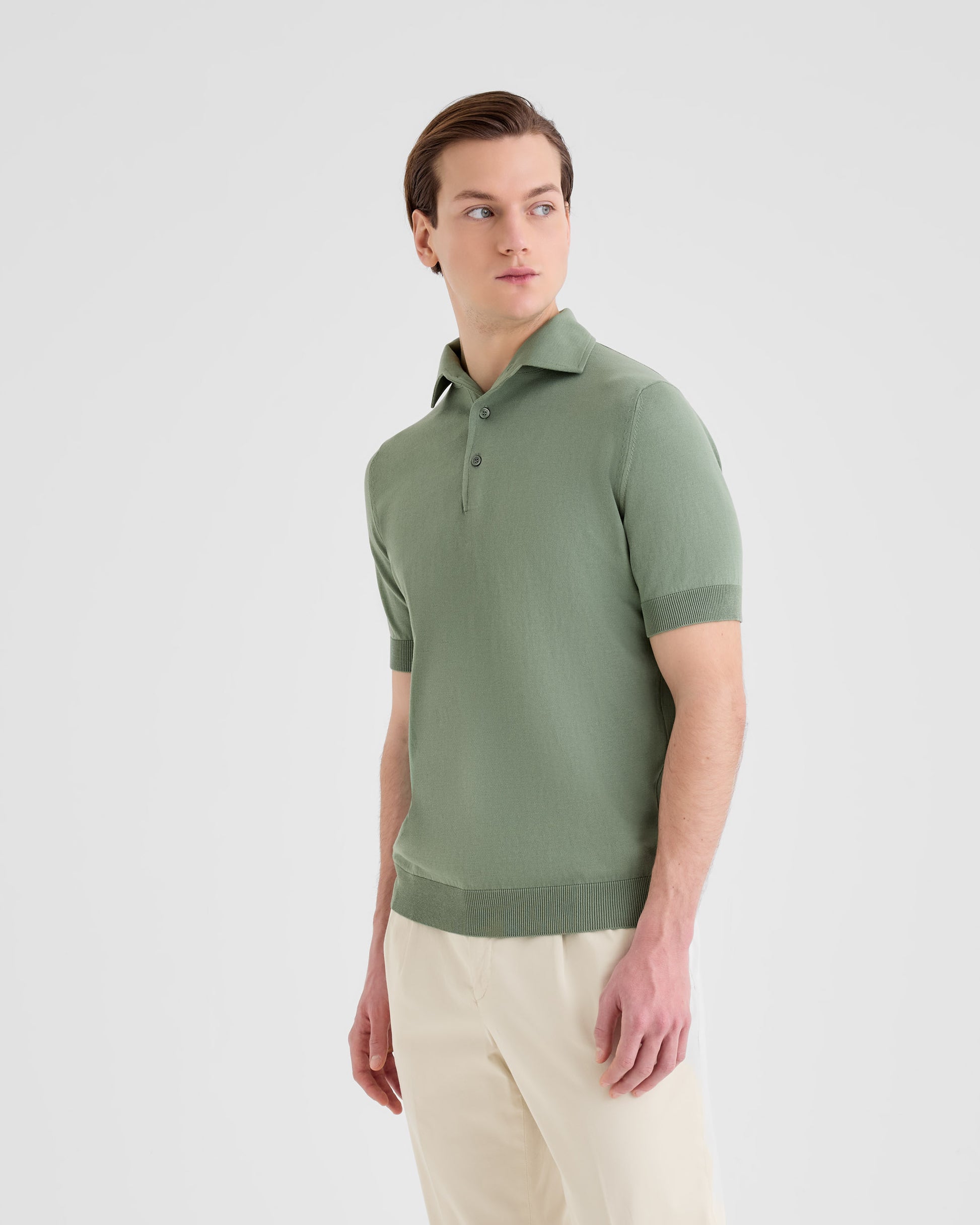 Maglia a polo Salvia | Filippo De Laurentiis