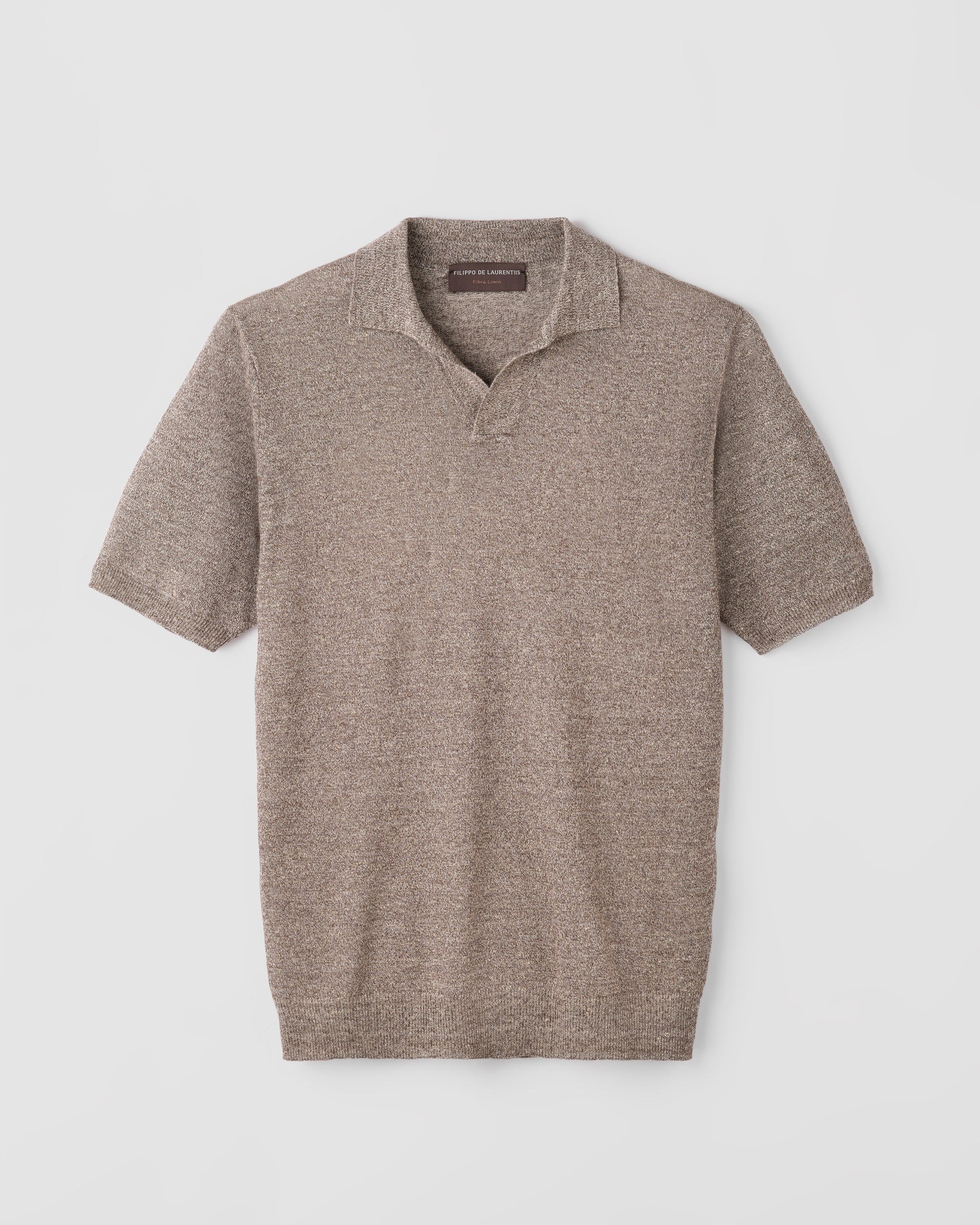 Skipper polo shirt GREIGE | Filippo De Laurentiis