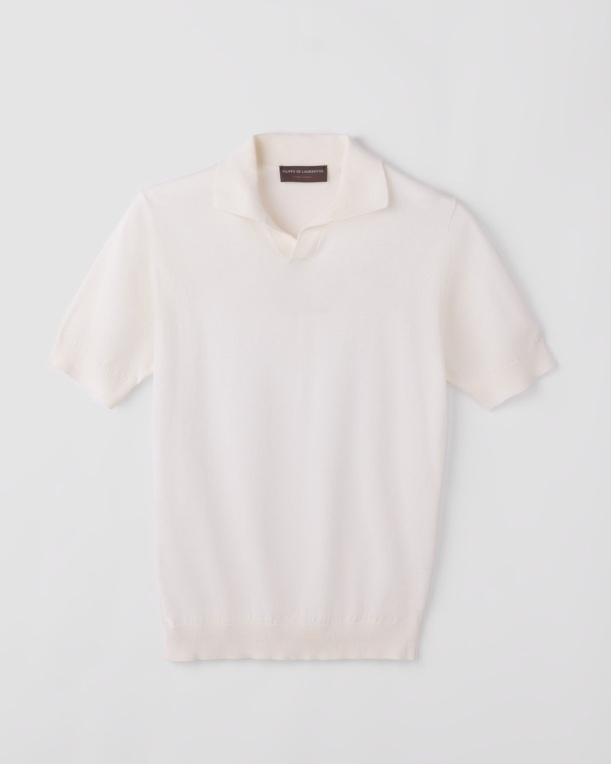 Skipper polo shirt MILK | Filippo De Laurentiis