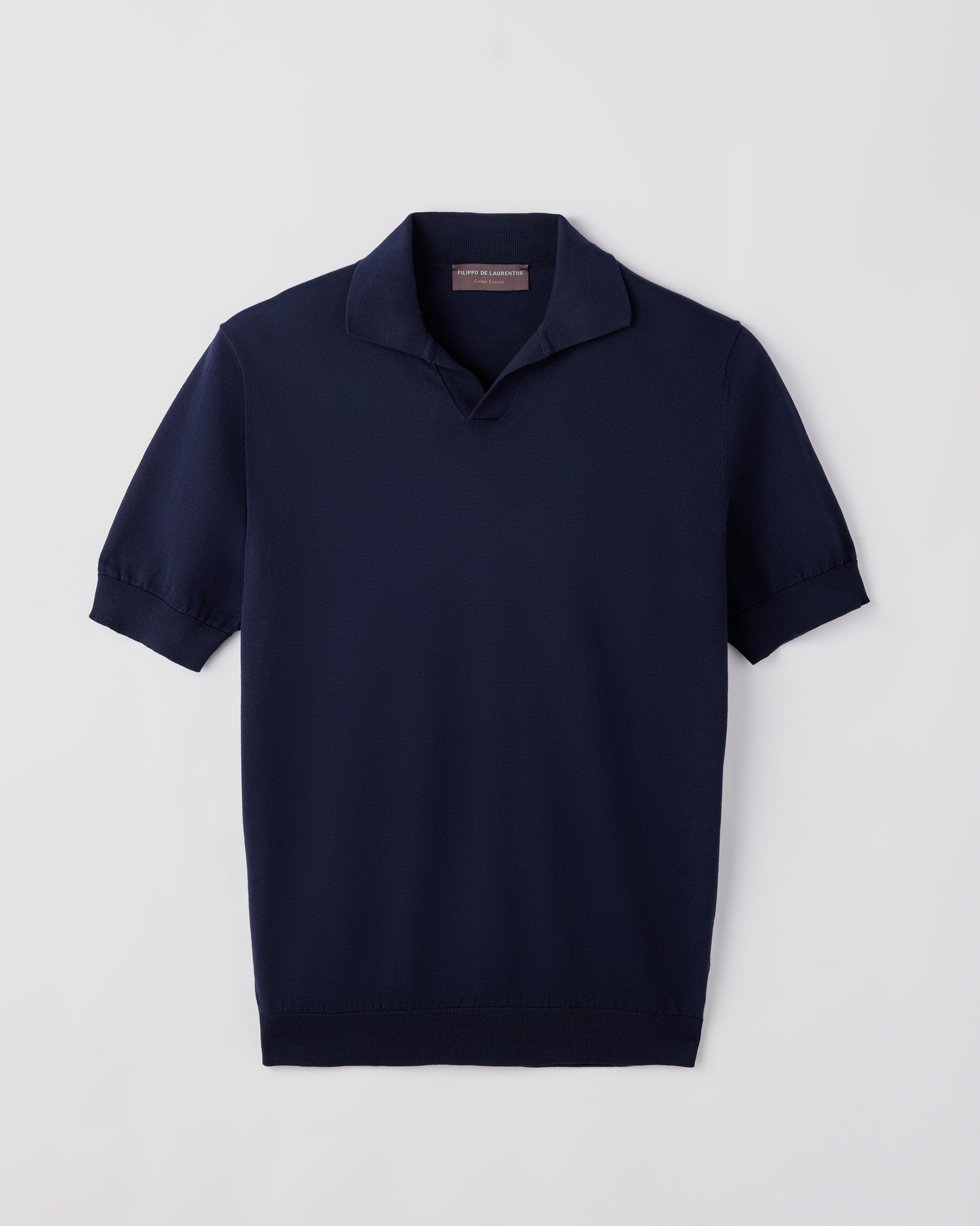 Skipper polo shirt NAVY BLUE | Filippo De Laurentiis