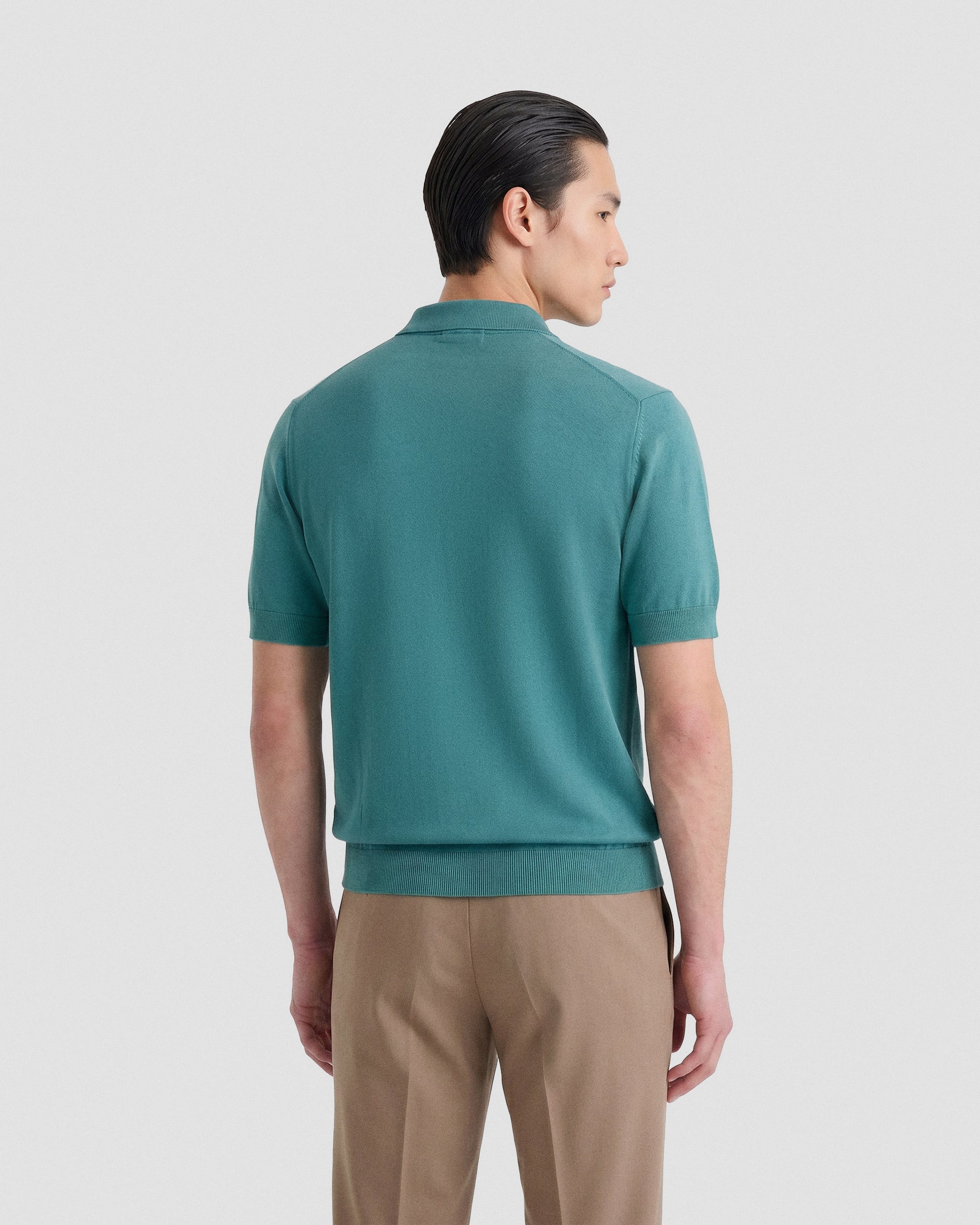 Skipper polo shirt turchese | Filippo De Laurentiis