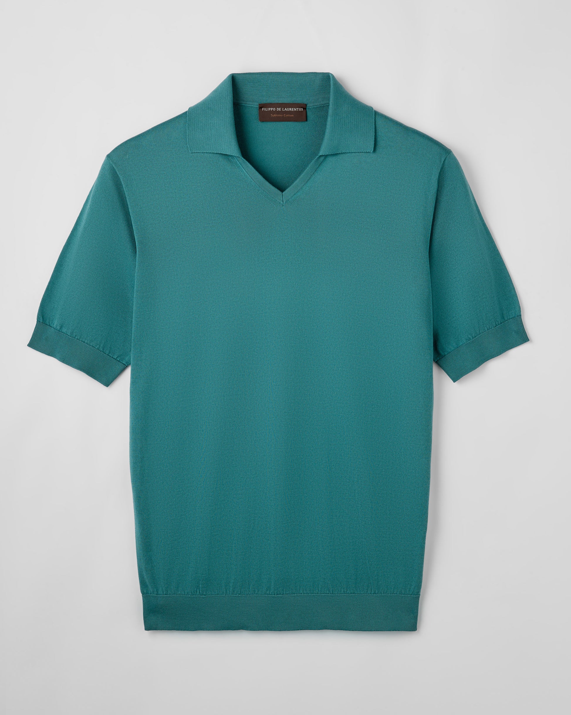 Skipper polo shirt turchese | Filippo De Laurentiis