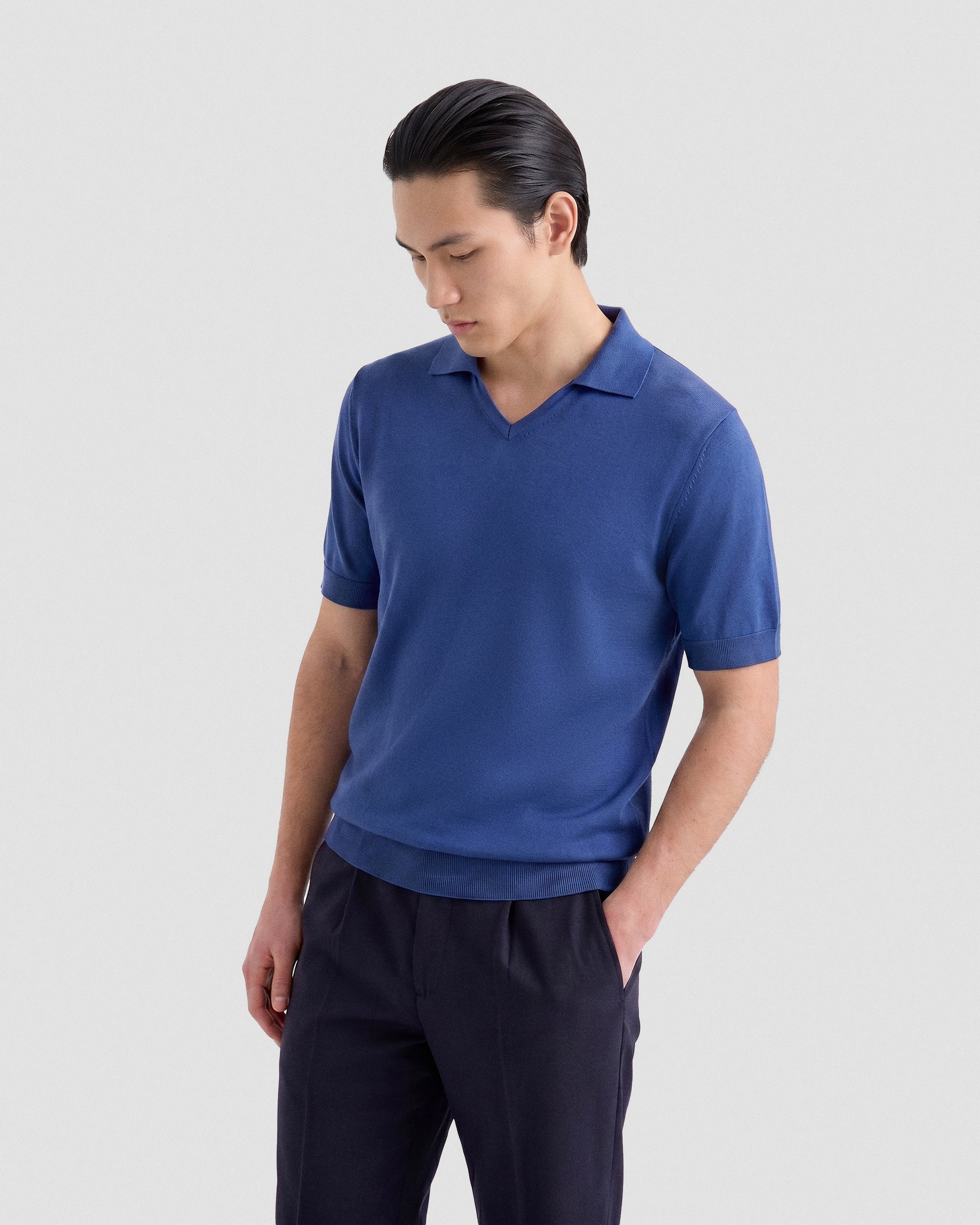 Polo skipper Royal | Filippo De Laurentiis