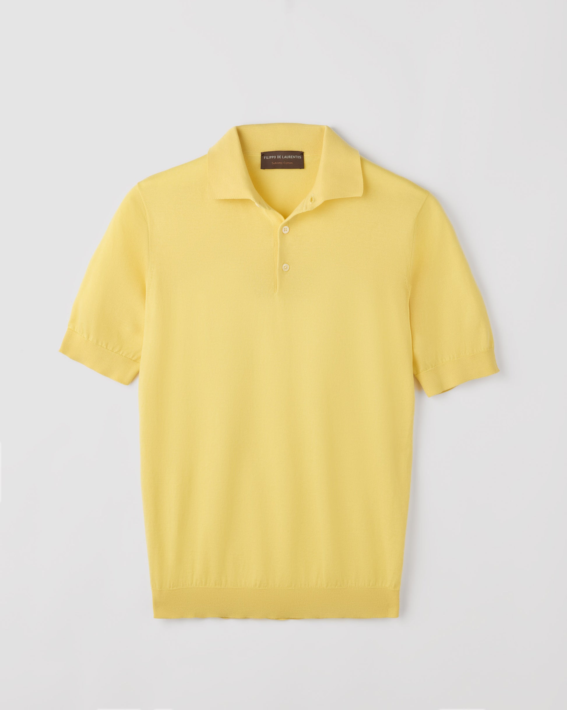 Polo shirt YELLOW | Filippo De Laurentiis