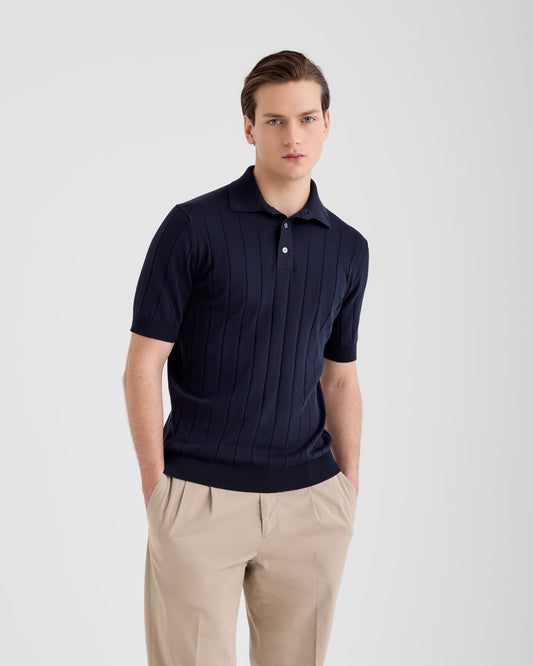 Polo shirt NAVY BLUE | Filippo De Laurentiis