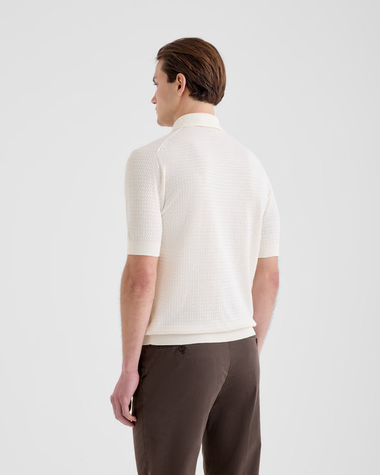 Polo shirt MILK | Filippo De Laurentiis