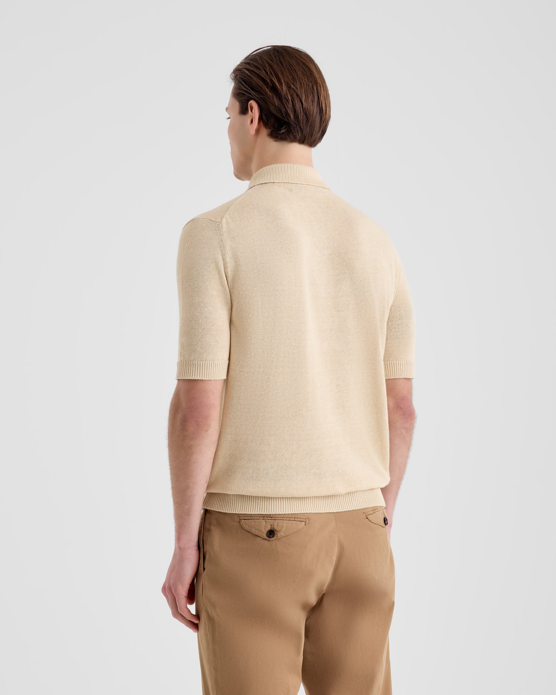 Maglia a polo Beige chiaro | Filippo De Laurentiis